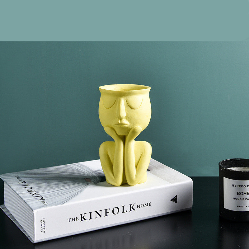 Artistic Potted Plants, Individuality And Creative Ornaments