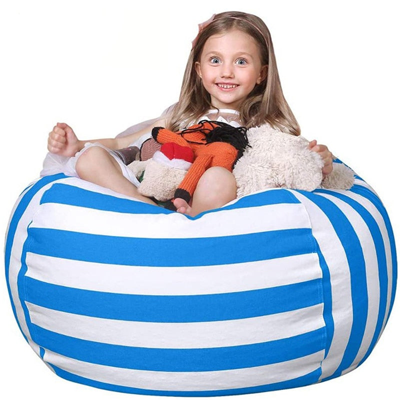 Animal Toys Storage Bean Bag Stuffed Children Kids Plush Toy Organizer Multi-Purpose Hot Stuffable Large Capacity