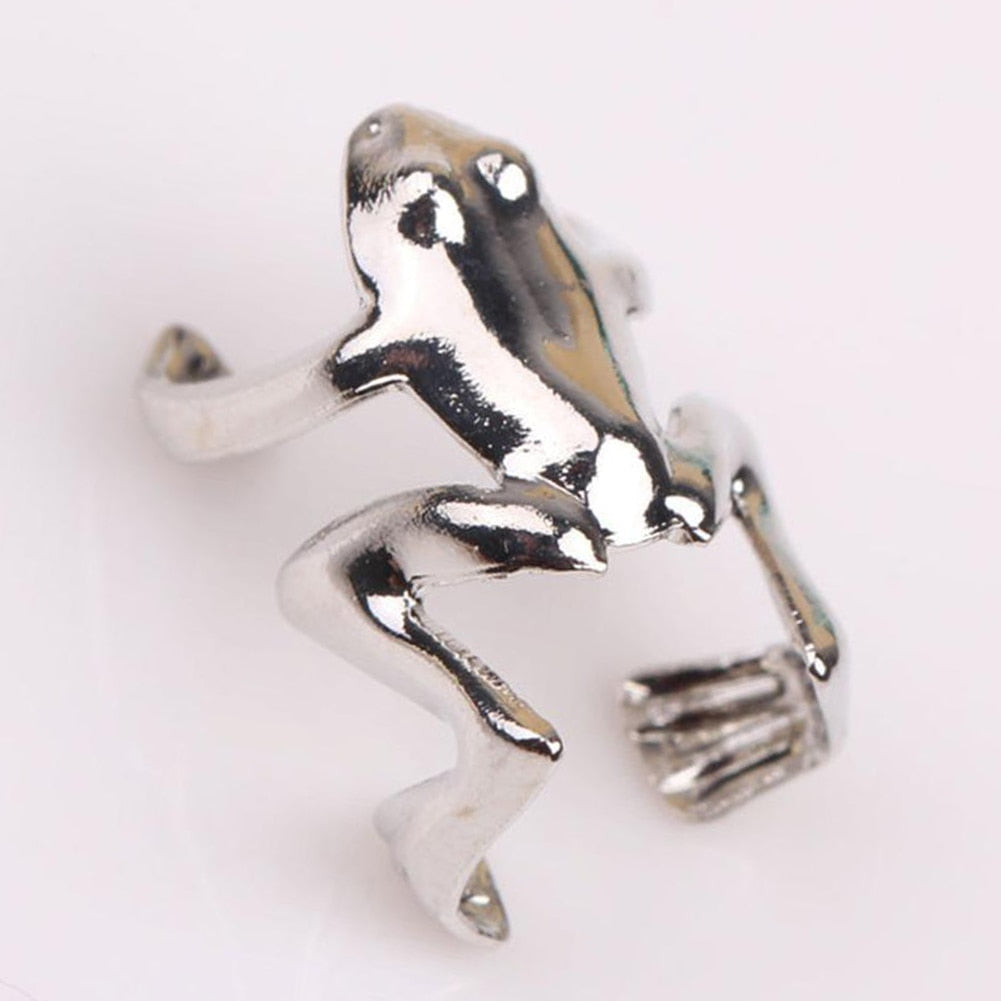 2021 Fashion Frog Ear Cuffs Siliver Ear Cuff Clip Earrings For Women Earcuff No Piercing Fake Cartilage Earrings 1 PC Fashion