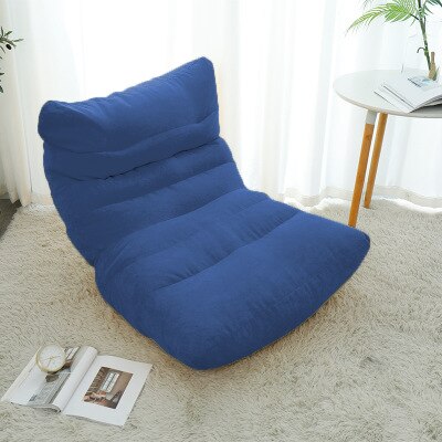 Lazy Sofa Cover Bean Bag Living Room Tatami Relaxing Chair Couch Cover Lazy Beanbag Without Inner Filler