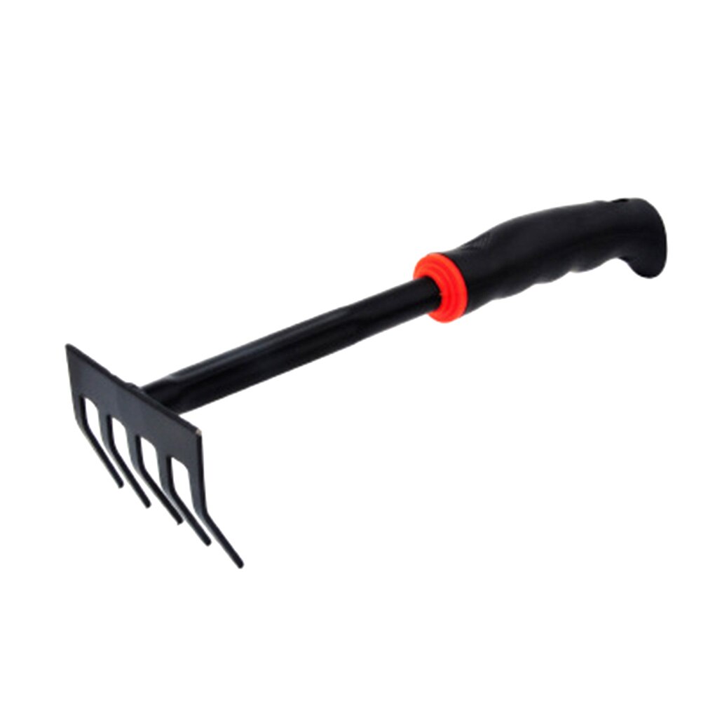 1pcs Home Garden Tools Bonsai Shovel Rake Stainless Cultivator Weeder Tools Garden Lawn Farmland Transplant Rubber Handle