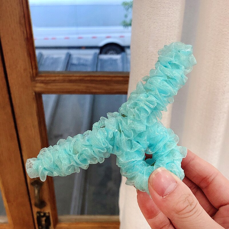 Cute Colorful Soft Plush Hair Claws