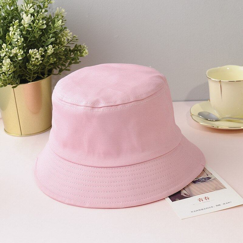 Women Hat Solid Artificial Fur Warm Female Cap Faux Fur Winter Bucket Hat for Women Outdoor Sunscreen Sun Hat Panama Lady Cap