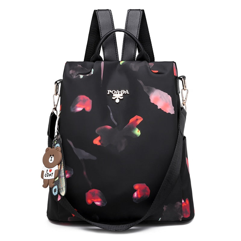 Fashion Backpack Women Oxford Cloth Shoulder Bags School Bags for Teenage Girls Light Ladies Travel Backpack Mochila Feminina