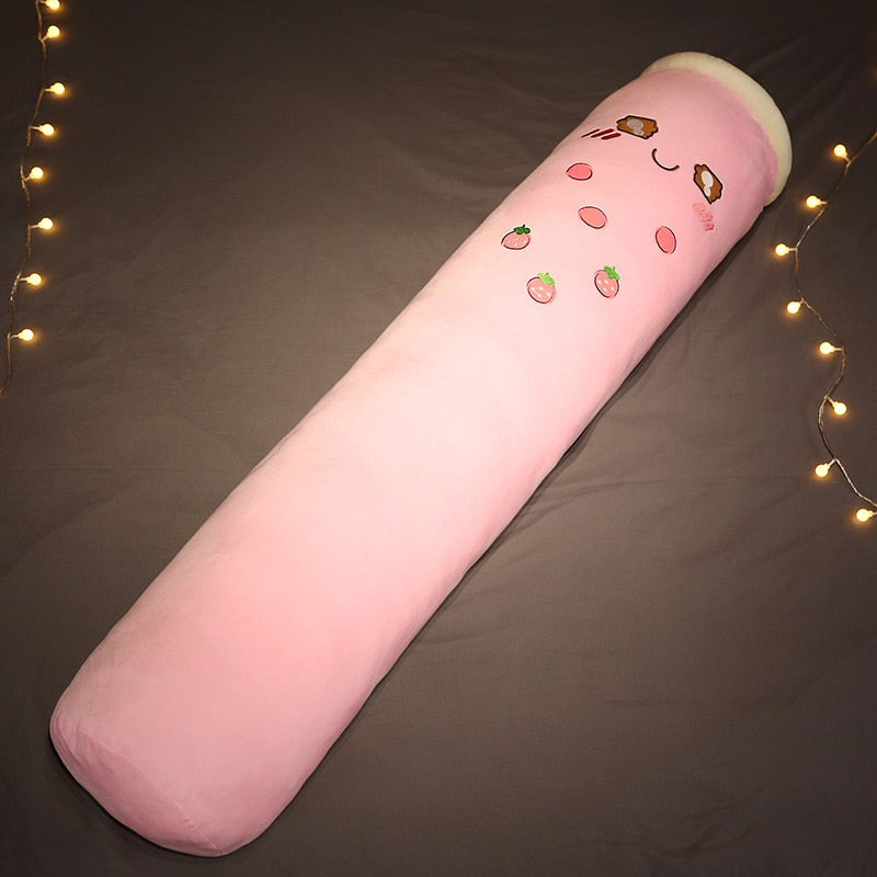 100/130/150cm Cute Bubble Tea Cup Plush Toy