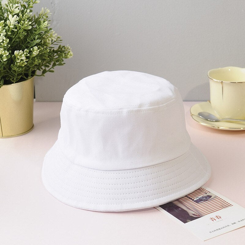Women Hat Solid Artificial Fur Warm Female Cap Faux Fur Winter Bucket Hat for Women Outdoor Sunscreen Sun Hat Panama Lady Cap