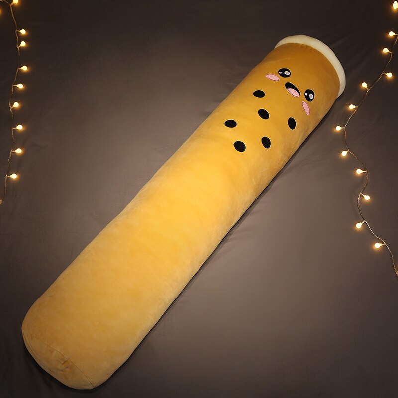100/130/150cm Cute Bubble Tea Cup Plush Toy