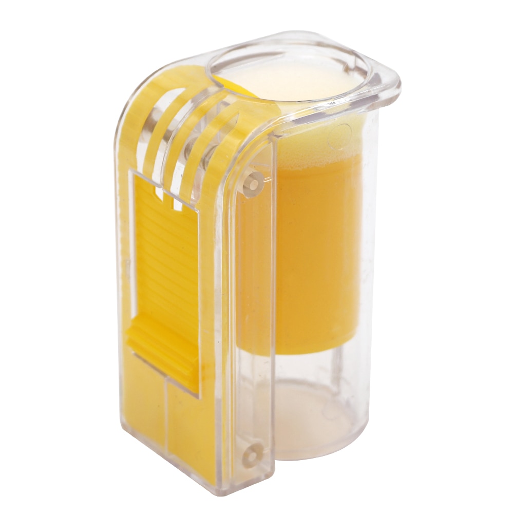 1PCS Rearing Queen Bee Marking Catcher Plastic Handed Marker Bottle Plunger Plush Beekeeper Tool Garden Bee Tools