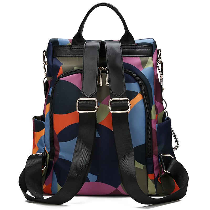 Fashion Backpack Women Oxford Cloth Shoulder Bags School Bags for Teenage Girls Light Ladies Travel Backpack Mochila Feminina
