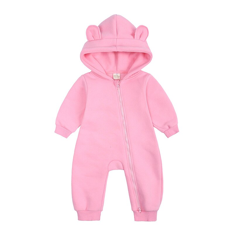 2023 Spring Autumn Newborn Baby Boys Girls Warm Clothing Long Sleeve Mom Children Romper Cotton Kids Garments Soft Pajama 0-2y