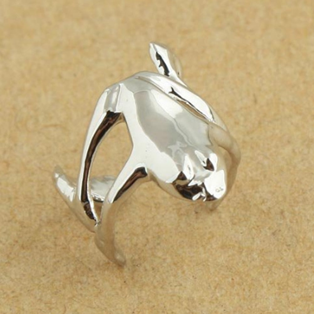 2021 Fashion Frog Ear Cuffs Siliver Ear Cuff Clip Earrings For Women Earcuff No Piercing Fake Cartilage Earrings 1 PC Fashion
