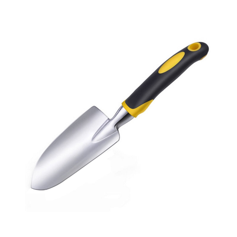 AIVY Garden Tool Aluminum Gardening Hand Tools - Garden Trowel - Hand Shovel - Tilling Hand Rake