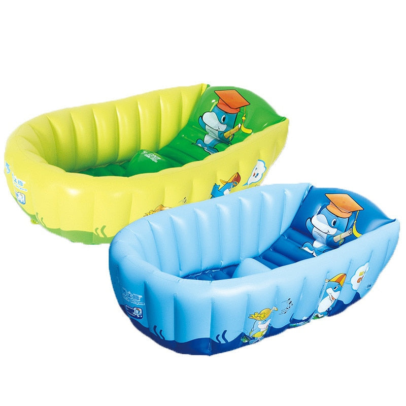Baby Inflatable Bath Tub PVC Tubs Shower Set Portable Children 's Household Small Supplies Newborn Products