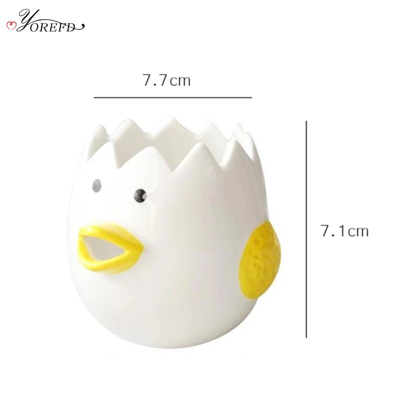 Cute Kitchen Ceramic Egg Separator