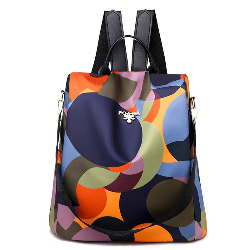 Fashion Backpack Women Oxford Cloth Shoulder Bags School Bags for Teenage Girls Light Ladies Travel Backpack Mochila Feminina
