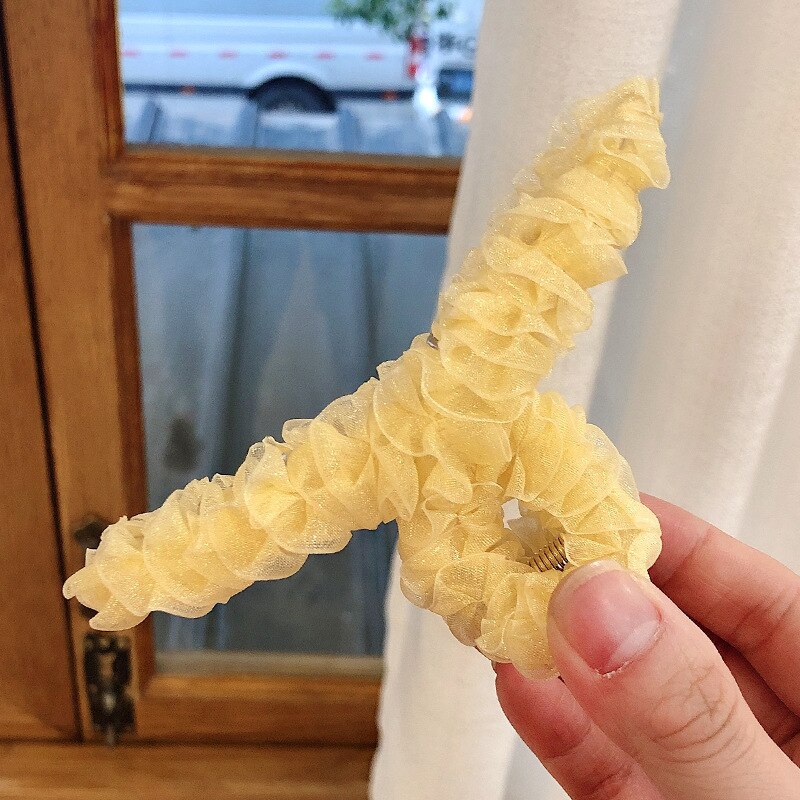 Cute Colorful Soft Plush Hair Claws