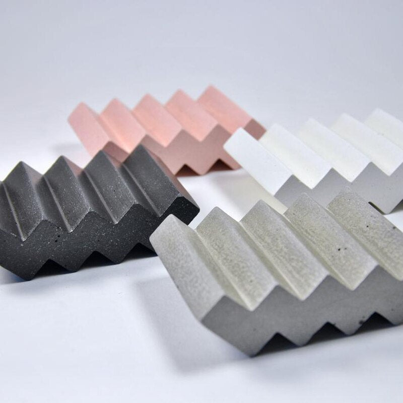 Cement soap box soap holder silicone mold office pen holder bathroom supplies toothbrush holder soap holder silicone mold