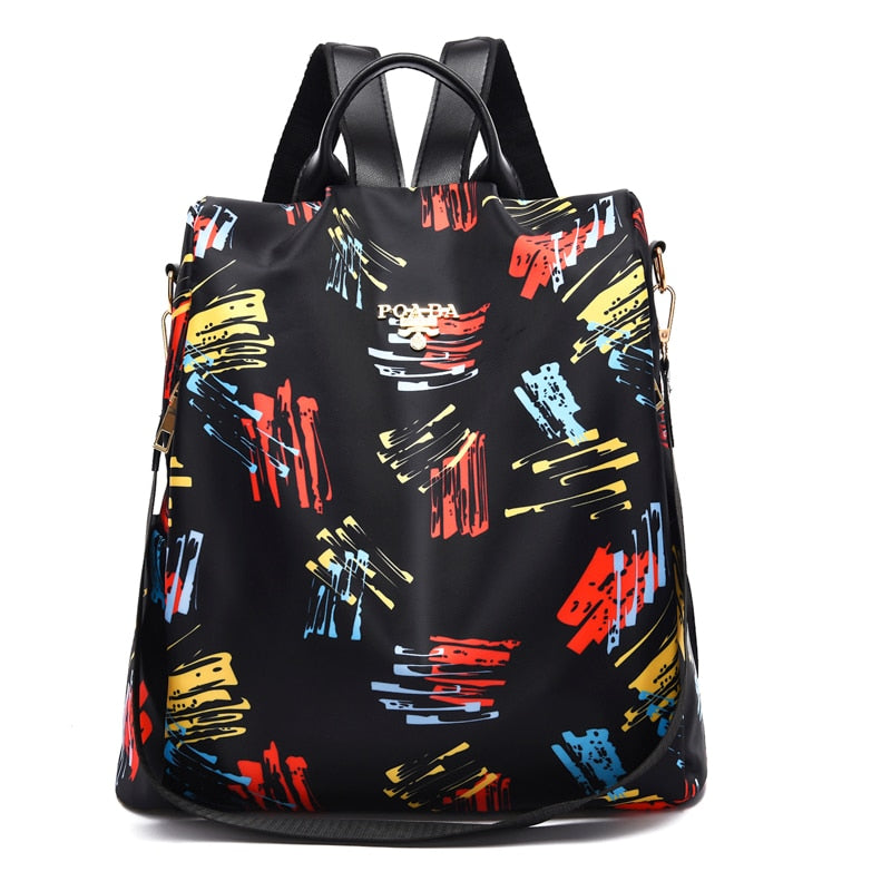 Fashion Backpack Women Oxford Cloth Shoulder Bags School Bags for Teenage Girls Light Ladies Travel Backpack Mochila Feminina