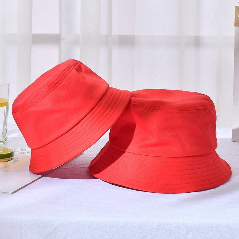 Women Hat Solid Artificial Fur Warm Female Cap Faux Fur Winter Bucket Hat for Women Outdoor Sunscreen Sun Hat Panama Lady Cap
