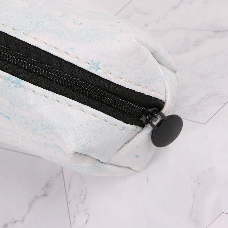 Marble Pencil Case Stationery School Supplies Storage Pencil Cases School Tools