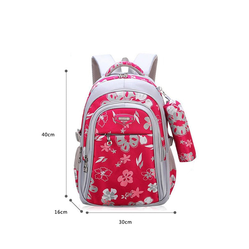 Floral Girls Backpacks School Bags For Girls Set children school bags Children's Backpack Kids Backpacks school backpack