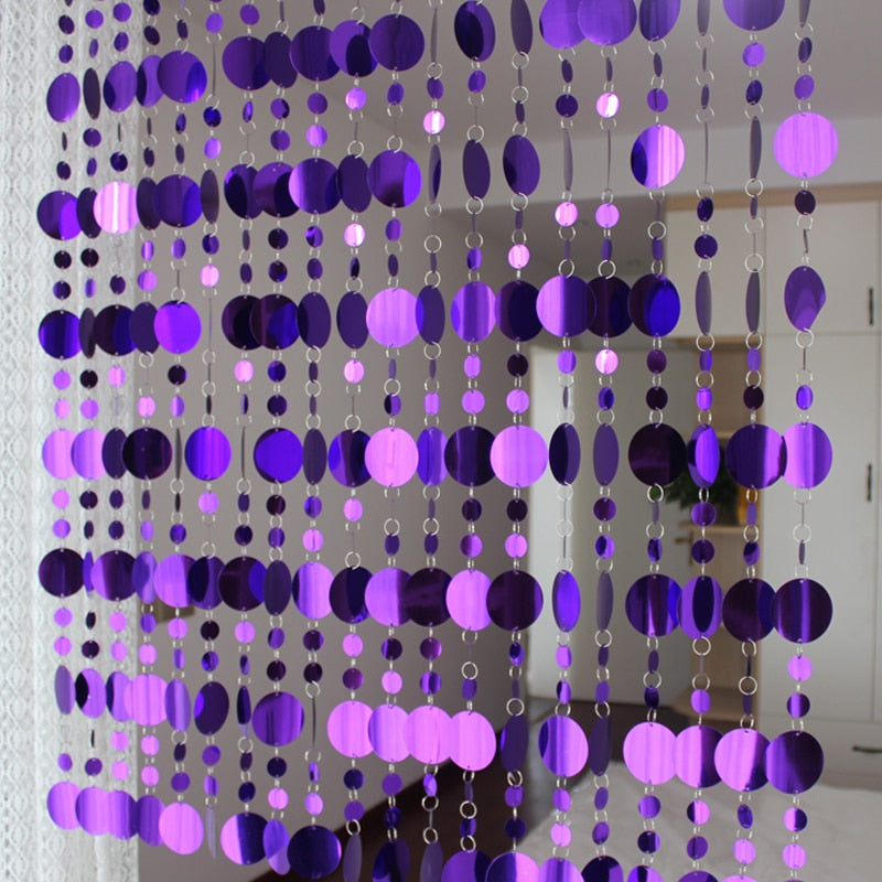 PVC sequins Curtains Household items partitions Plastic curtain