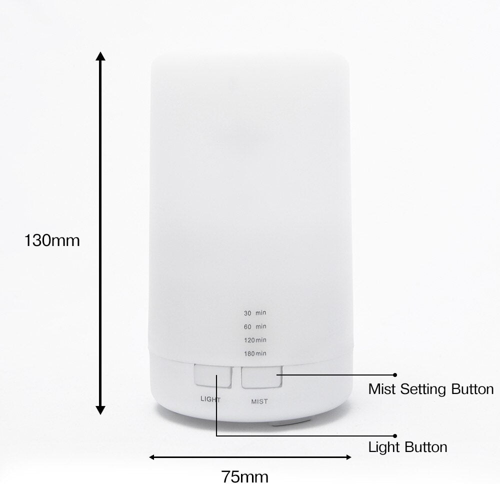 USB Humidifier Ultrasonic Aroma Diffuser Essential Oil Electric Air Purifier Difusor Grain Lamp Aromatherapy For Office Or Home