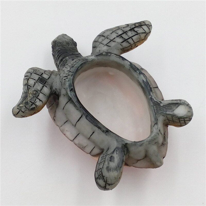 Artificial Polyresin Aquatic Sea Turtle Tortoise Aquarium Ornament Fish Tank Decoration Turtle Decor Turtle Toys