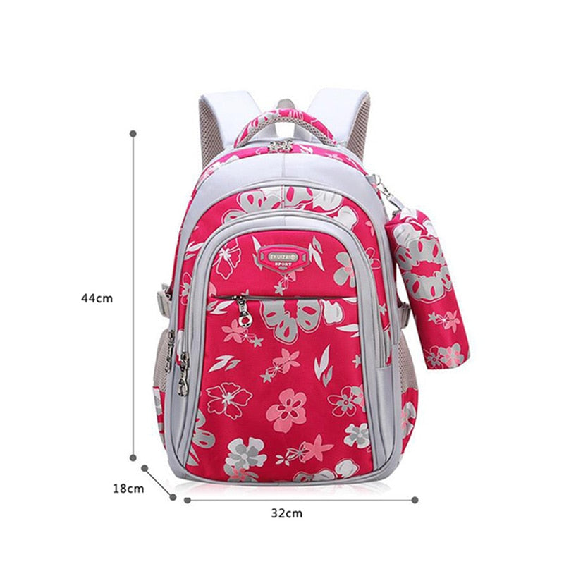 Floral Girls Backpacks School Bags For Girls Set children school bags Children's Backpack Kids Backpacks school backpack