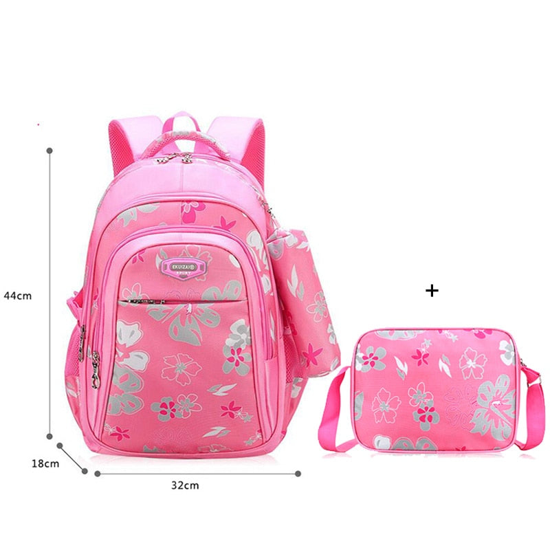 Floral Girls Backpacks School Bags For Girls Set children school bags Children's Backpack Kids Backpacks school backpack
