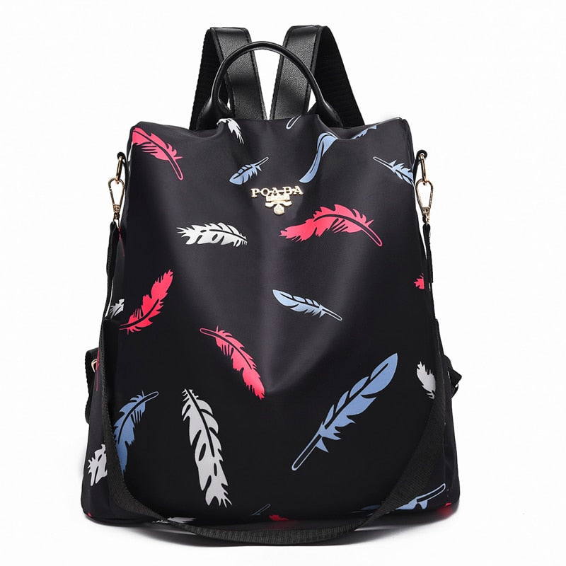 Fashion Backpack Women Oxford Cloth Shoulder Bags School Bags for Teenage Girls Light Ladies Travel Backpack Mochila Feminina