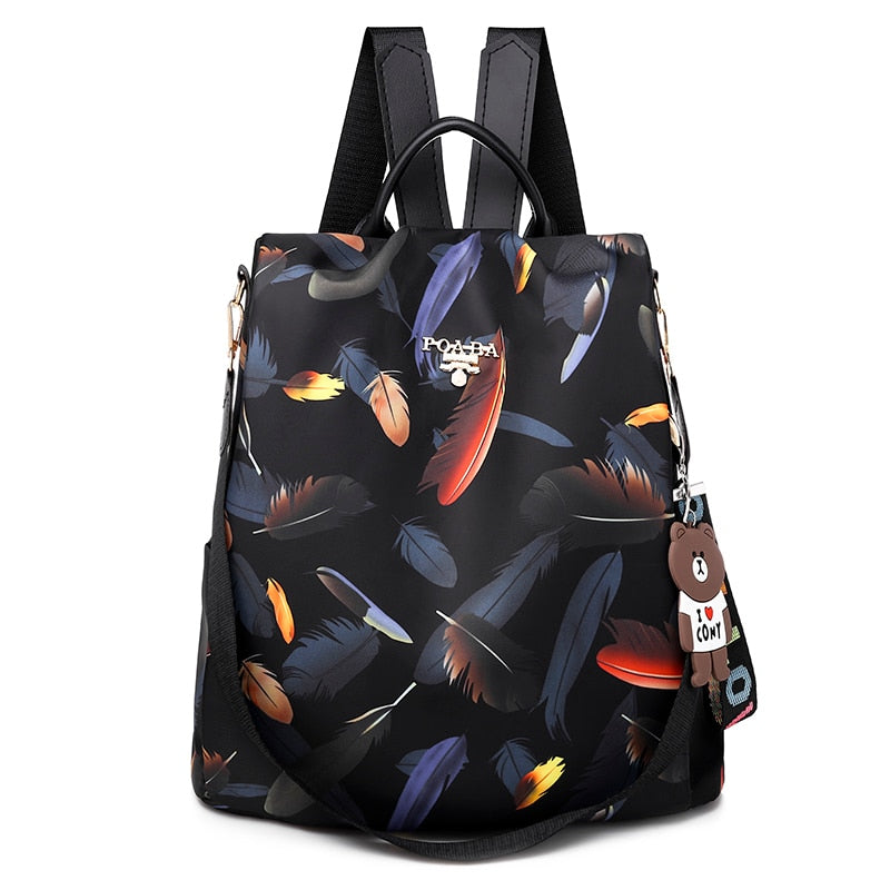 Fashion Backpack Women Oxford Cloth Shoulder Bags School Bags for Teenage Girls Light Ladies Travel Backpack Mochila Feminina