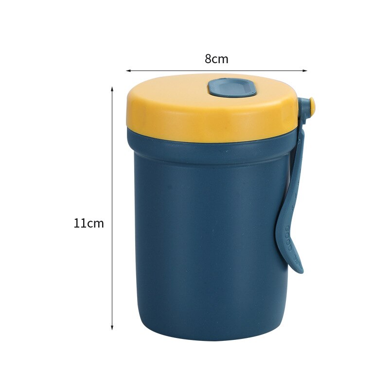 850ml/1100ml Portable Lunch Box Food Container Microwave Oven Lunch Bento Boxes Lunchbox With Cutlery Sets