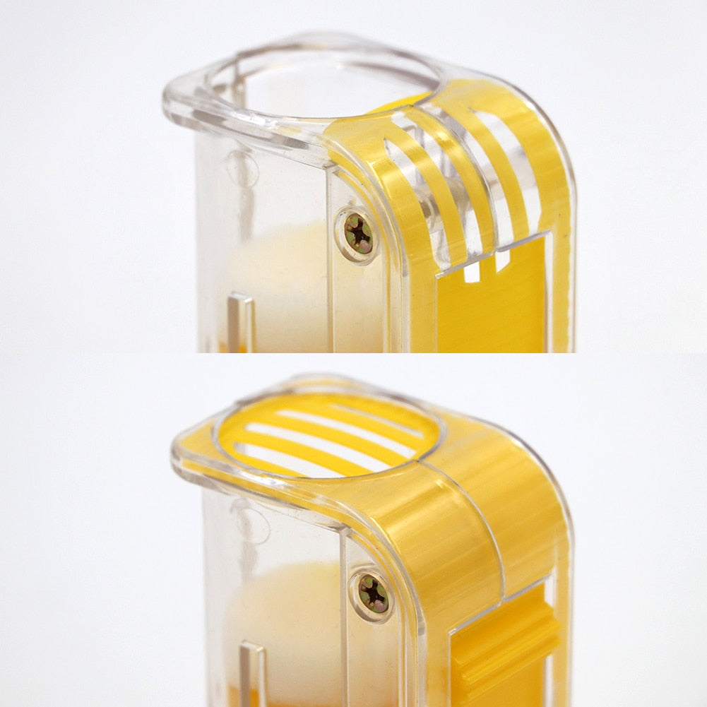 1PCS Rearing Queen Bee Marking Catcher Plastic Handed Marker Bottle Plunger Plush Beekeeper Tool Garden Bee Tools
