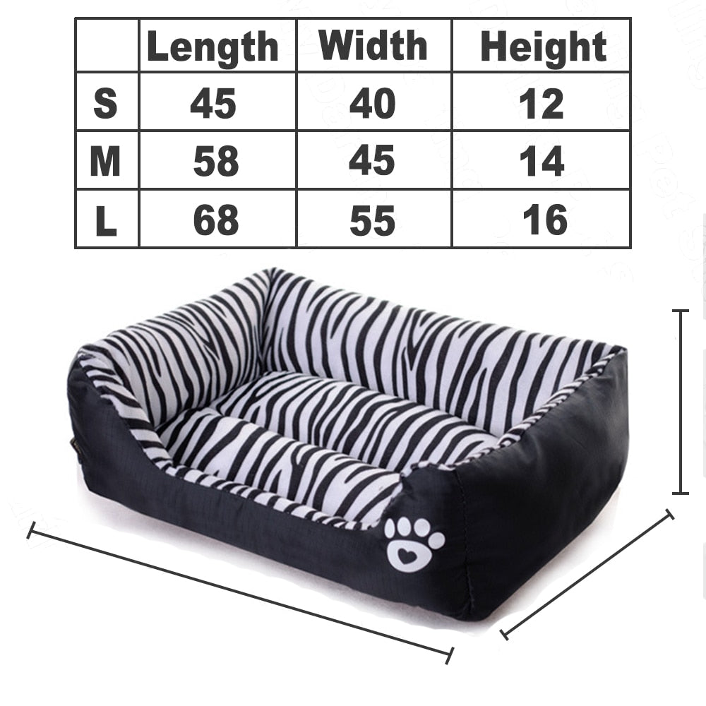 Big Large Hot Dog Bed for Large Medium Small Dogs Camo Plush Dog Bed House Baskets Mat Pet Beds for Dogs Cats Pet Prducts
