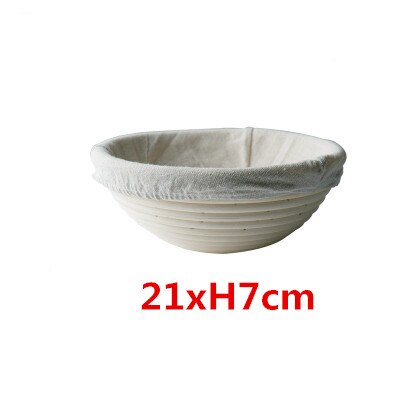 Round /Oval Banneton Brotform Bread Proofing Proving Rattan Basket Bread Banneton Dough Wicker DIY Tool