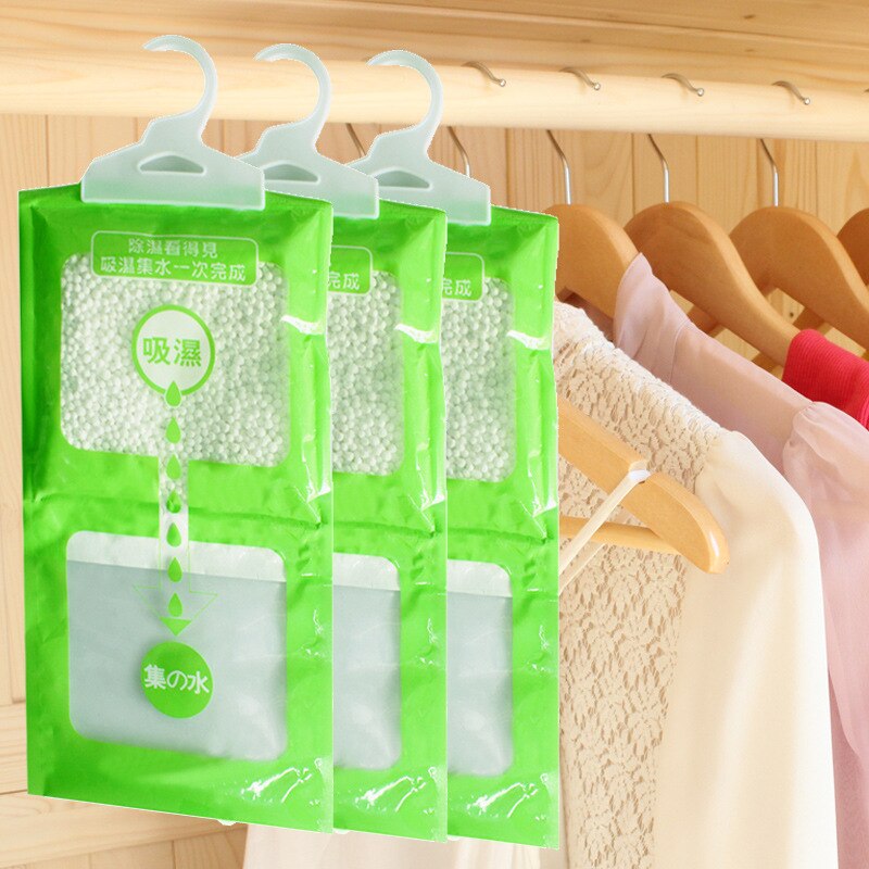 Hanging Drying Clothes Dehumidifier Home Wardrobe Dehumidifier Dry Bag Desiccant Moisture Absorption Bag