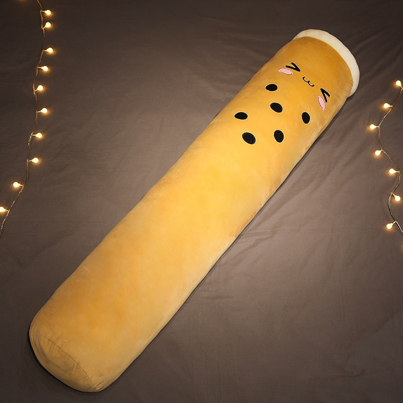100/130/150cm Cute Bubble Tea Cup Plush Toy