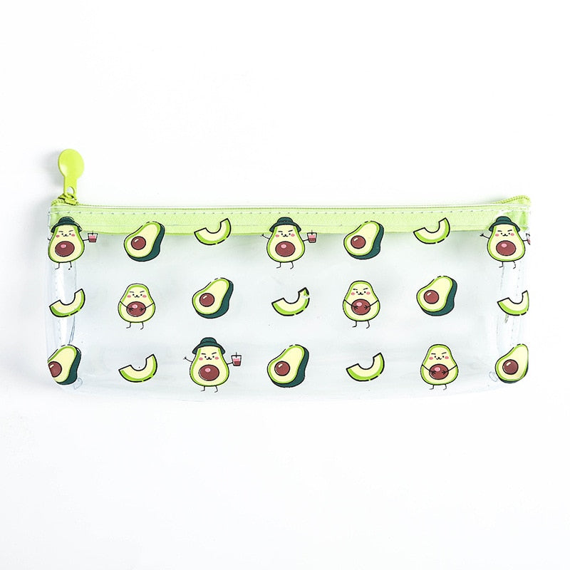 1 Pcs Pencil Case Avocado School Pencil - School Supplies Stationery