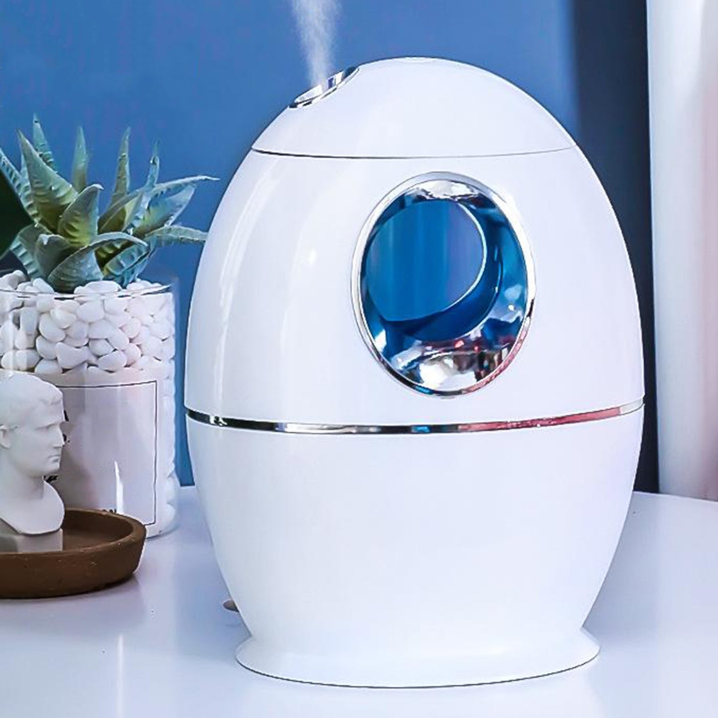 USB Humidifiers, Cool Mist Humidifier,LED Display, 800ML Capacity, Oil Aroma Diffuser Aromatherapy for Home Office Car Baby Room
