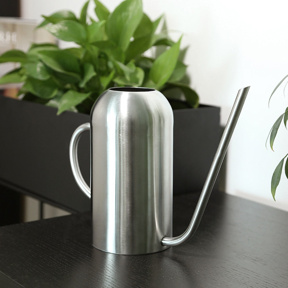 Stainless Steel Watering Pot For Flower Waterers Bottle Watering Sprinkler Portable Household Potted Plant Waterer Garden Tool
