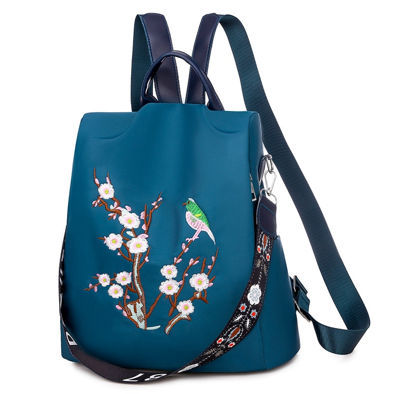 Fashion Backpack Women Oxford Cloth Shoulder Bags School Bags for Teenage Girls Light Ladies Travel Backpack Mochila Feminina