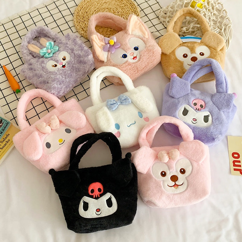 Clow M Pink Portable Plush Satchel Cinnamoroll Babycinnamoroll