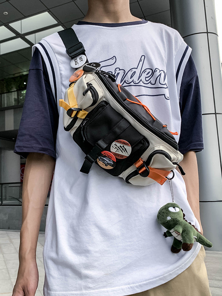 INS Trendy Street Cool Student Chest Pack