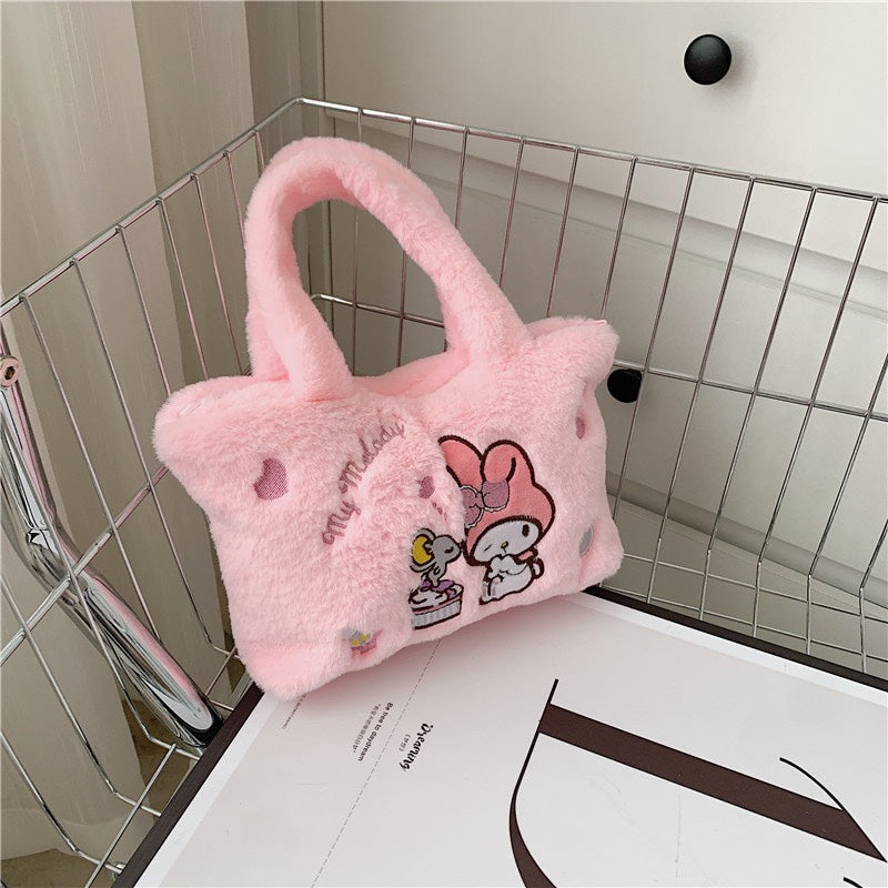 Clow M Pink Portable Plush Satchel Cinnamoroll Babycinnamoroll