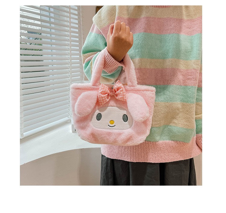 Clow M Pink Portable Plush Satchel Cinnamoroll Babycinnamoroll