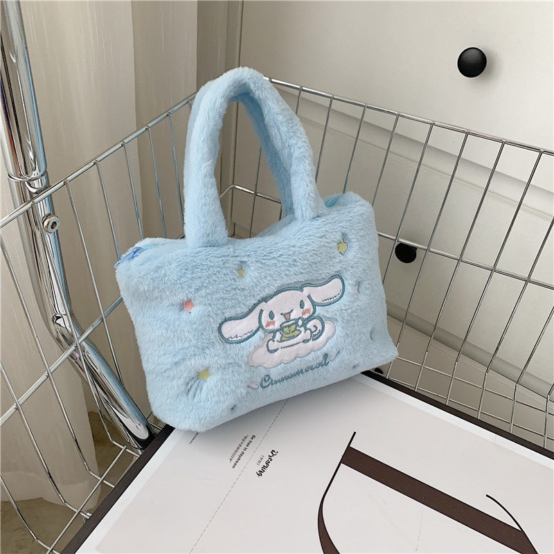 Clow M Pink Portable Plush Satchel Cinnamoroll Babycinnamoroll
