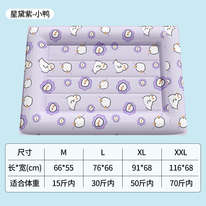 Pet Ice Mat Cool Nest Sleeping Mat Mat Kennel Cat Summer Sleeping Cooling Artifact Dog Summer Mattress Cool Pad