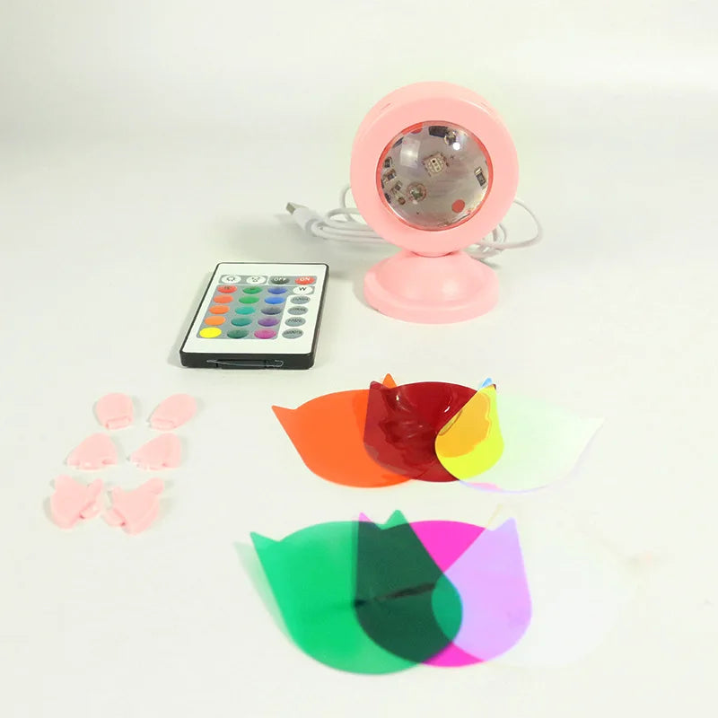 LTOON Mini sunset light net red sunset light floor-to-ceiling photo projection dusk warm light dawn dawn light USB night light