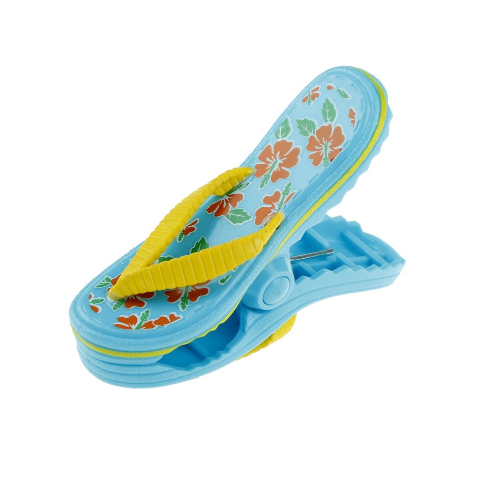 Plastic Beach Towels Clips For Sunbeds Sun Lounger Animal Decorative Clothes Pegs Pins Large Size Drying Racks Retaining Clip